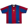 Barcelona 1998/99 Retro Jersey Home Soccer Shirt - bestsoccerstore