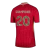 Authentic CHAMPIONS #20 Soccer Jersey Liverpool Home Shirt 2024/25 - bestsoccerstore