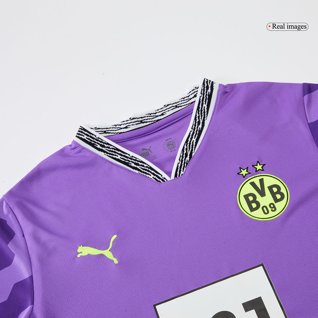 Borussia Dortmund Goalkeeper Custom Soccer Jersey - bestsoccerstore