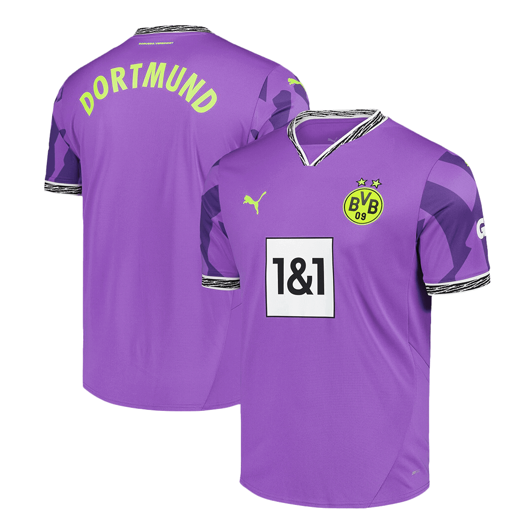 Borussia Dortmund Goalkeeper Custom Soccer Jersey