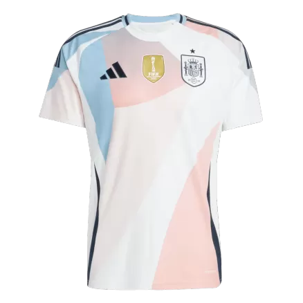 Spain Soccer Jersey Away Custom Shirt 2025 - Women's Euro - bestsoccerstore