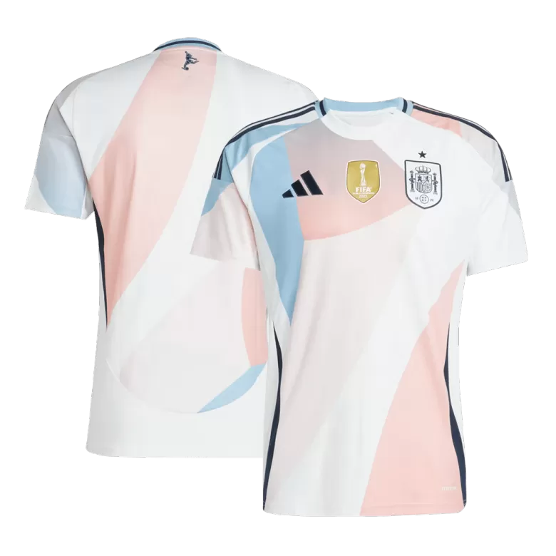 Spain Soccer Jersey Away Custom Shirt 2025 - Women's Euro - bestsoccerstore