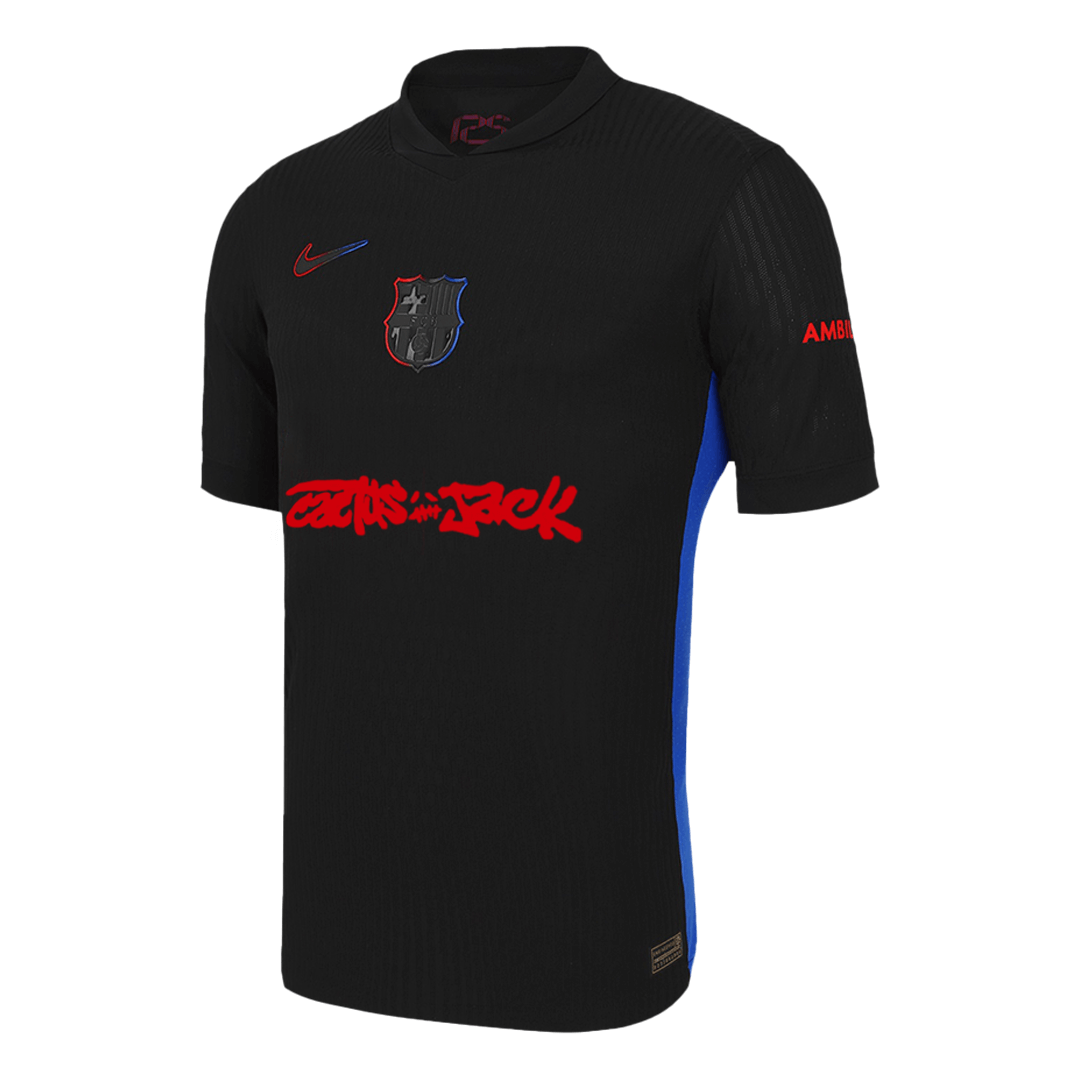 Barcelona X Travis Scott Away Custom Player Version Soccer Jersey - bestsoccerstore