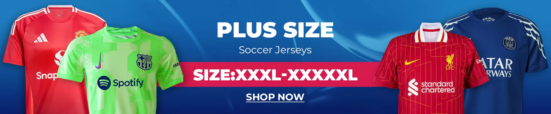 PLUS SIZE JERSEYS - bestsoccerstore