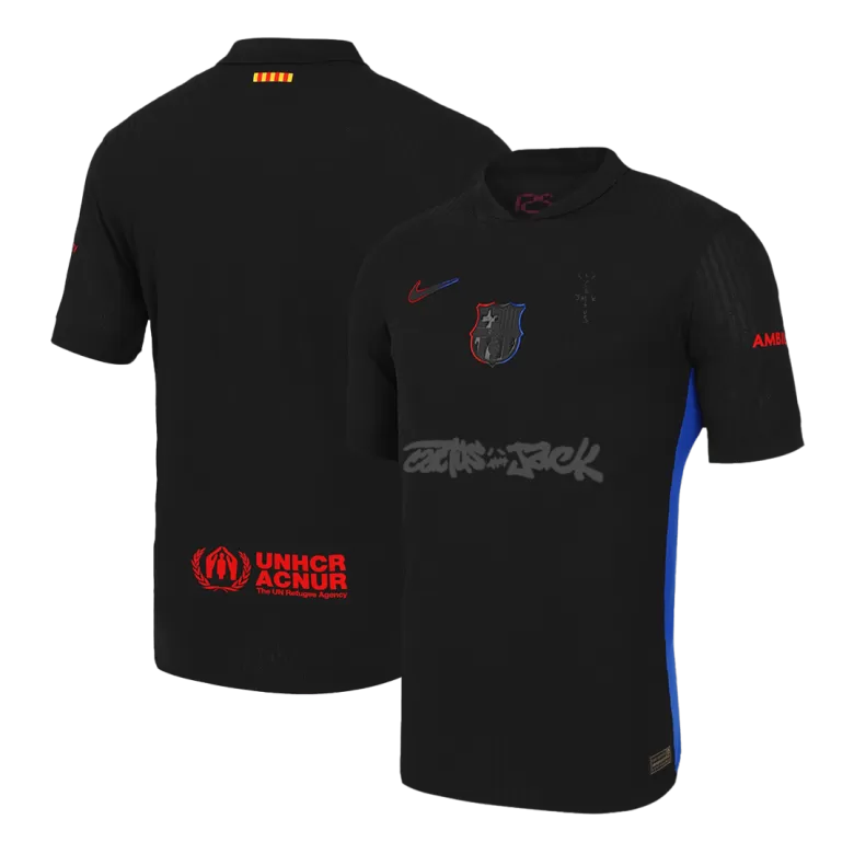 Authentic Soccer Jersey Barcelona X Travis Scott Away Shirt 2024/25 - bestsoccerstore