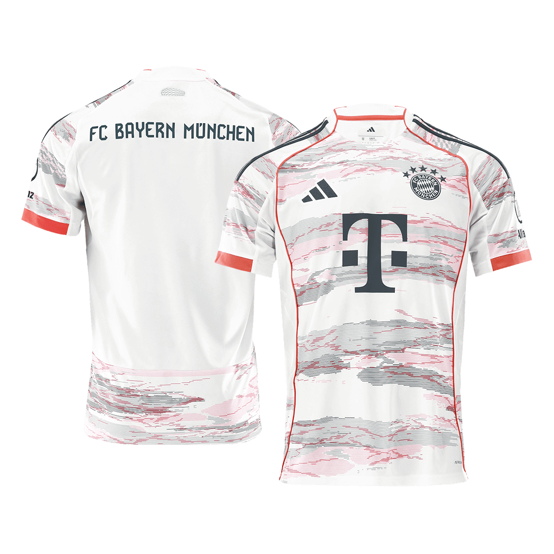 Bayern Munich Soccer Jersey Away Shirt 2025/26