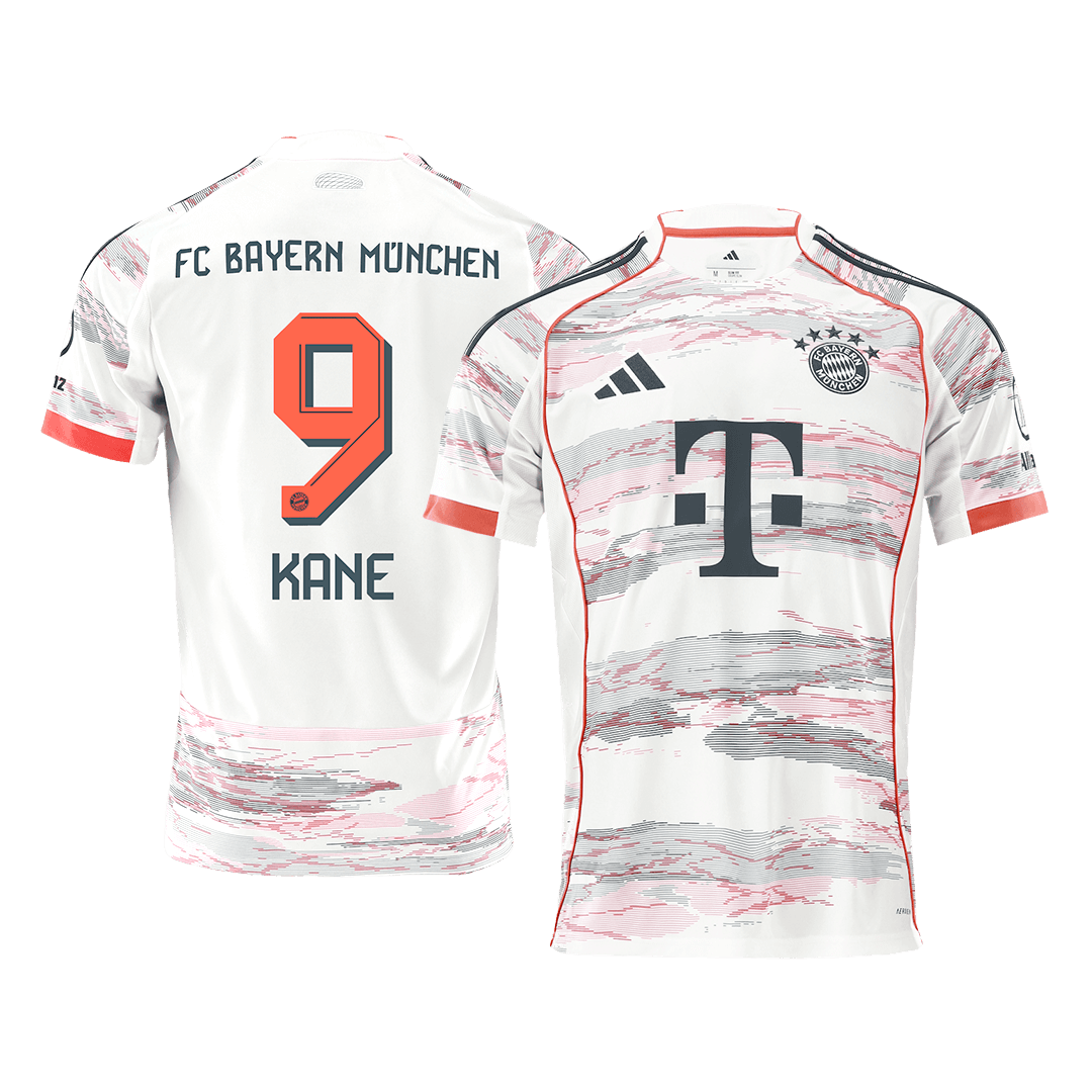 Bayern Munich KANE #9 Soccer Jersey Away Custom Shirt 2025/26 - bestsoccerstore