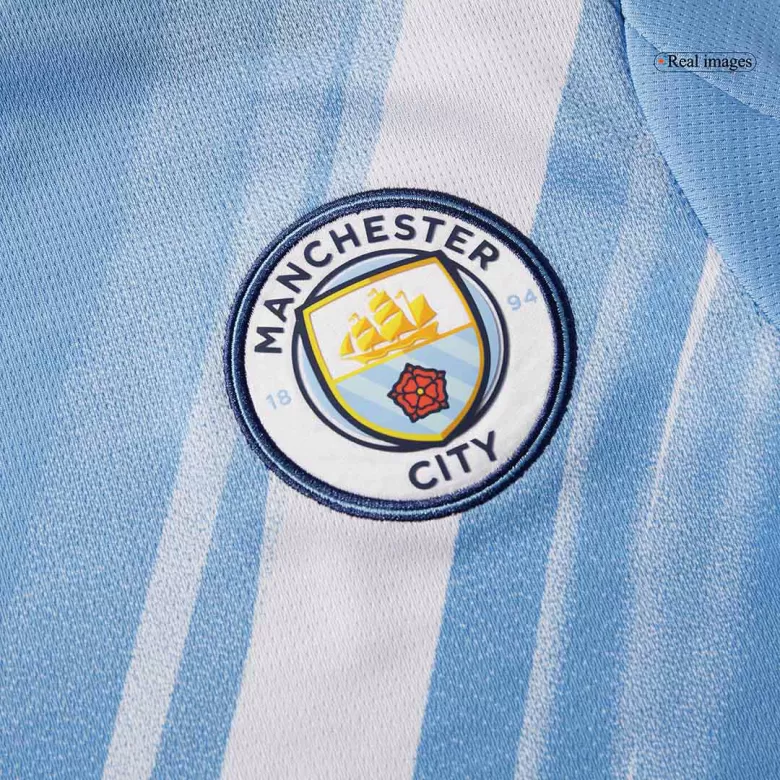 Manchester City Soccer Jersey Home Custom Shirt 2025/26 - bestsoccerstore