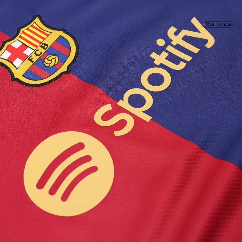Kids Barcelona Custom Home Soccer Kits 2024/25 - Size 30 - bestsoccerstore