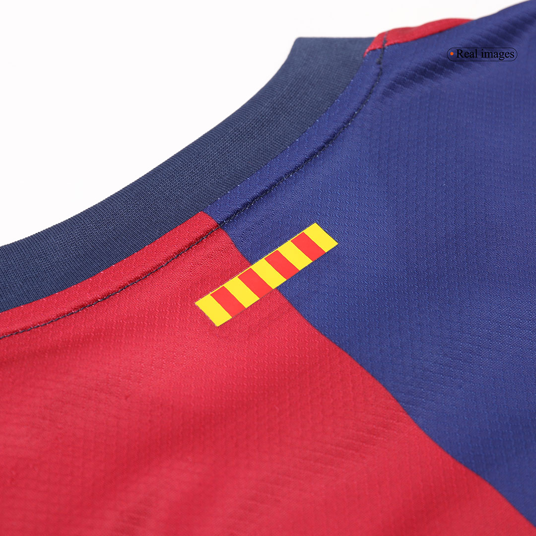 Kids Barcelona Custom Home Soccer Kits - bestsoccerstore