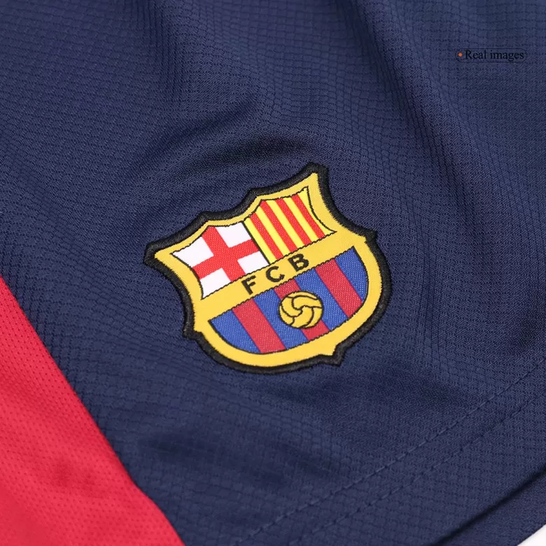 Kids Barcelona Custom Home Soccer Kits 2024/25 - Size 30 - bestsoccerstore
