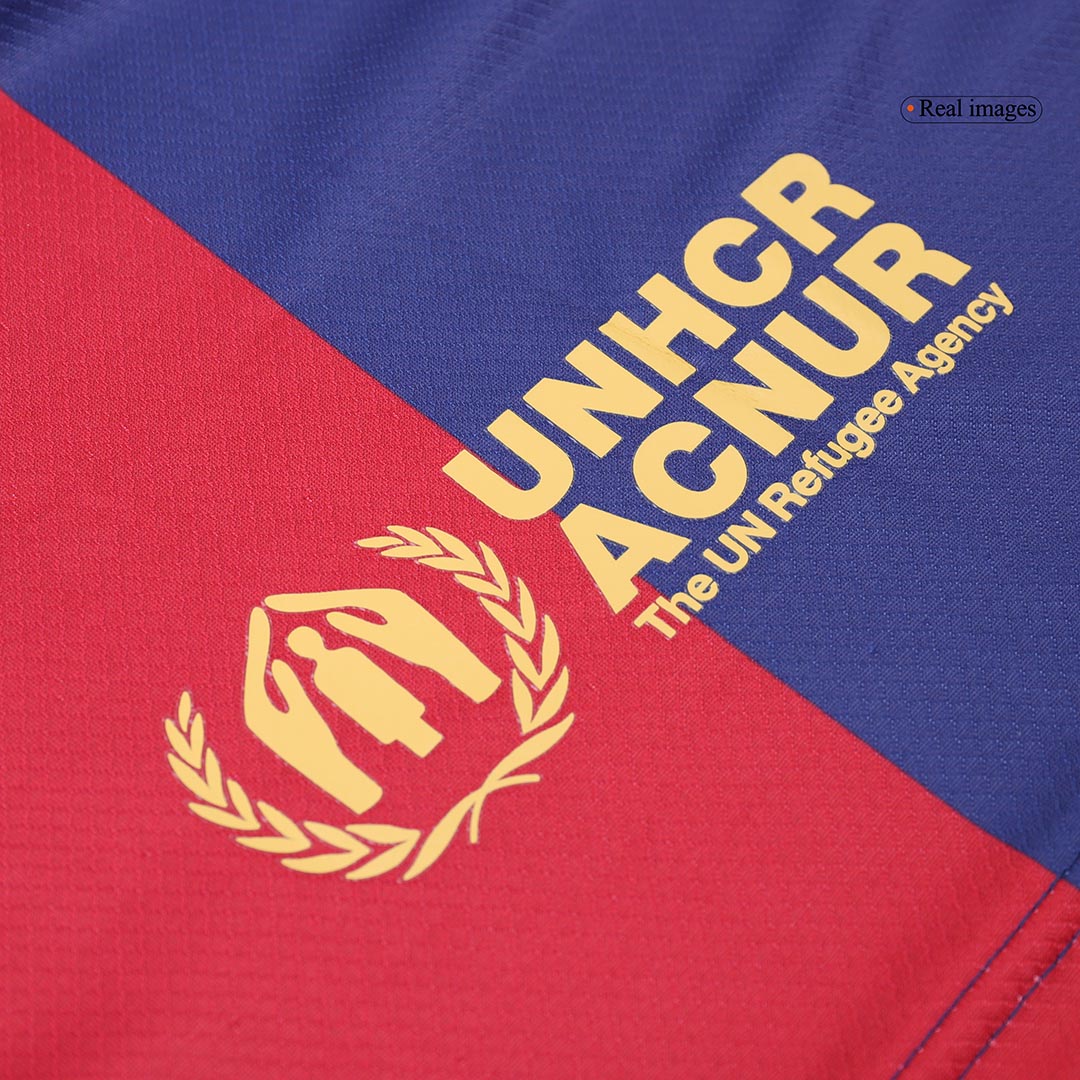 Kids Barcelona Custom Home Soccer Kits - bestsoccerstore