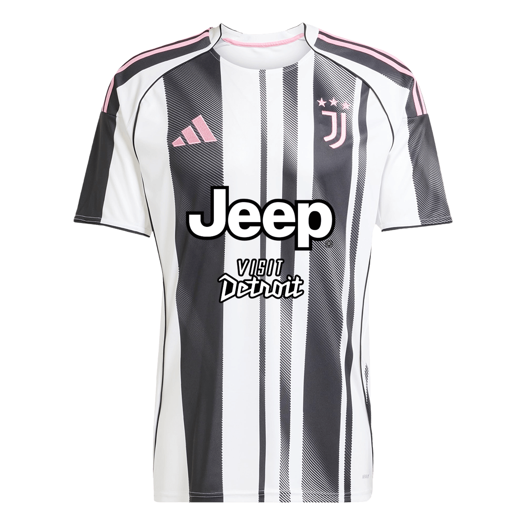 Juventus Soccer Jersey Home Custom Shirt 2025/26 - bestsoccerstore