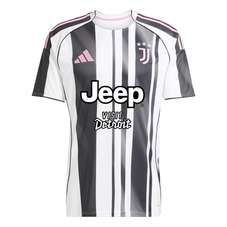 Juventus Soccer Jersey Home Custom Shirt 2025/26 - bestsoccerstore