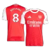 ØDEGAARD #8 Arsenal Soccer Jersey Home Custom Shirt 2025/26 - bestsoccerstore