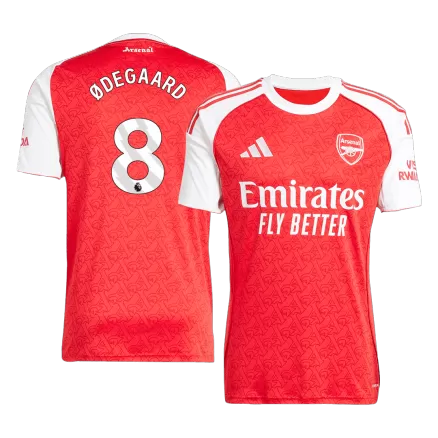 ØDEGAARD #8 Arsenal Soccer Jersey Home Custom Shirt 2025/26 - bestsoccerstore