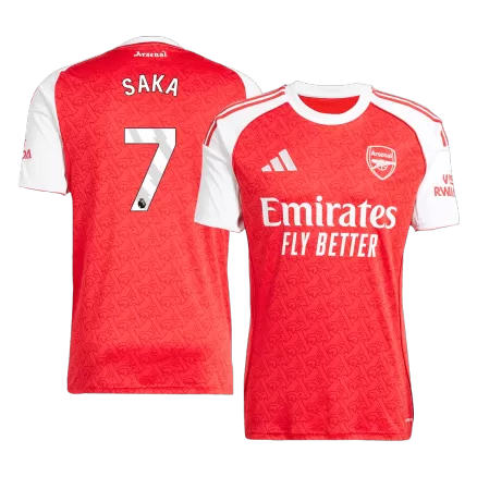 SAKA #7 Arsenal Soccer Jersey Home Custom Shirt 2025/26 - bestsoccerstore