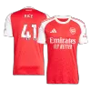 RICE #41 Arsenal Soccer Jersey Home Custom Shirt 2025/26 - bestsoccerstore