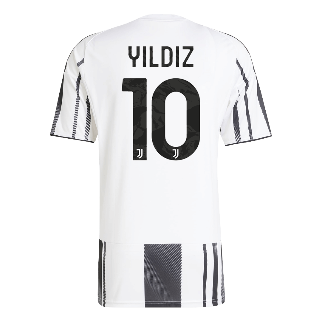 YILDIZ #10 Juventus Soccer Jersey Home Custom Shirt 2025/26 - bestsoccerstore