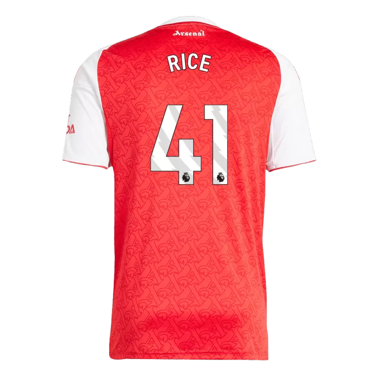 RICE #41 Arsenal Soccer Jersey Home Custom Shirt 2025/26 - bestsoccerstore