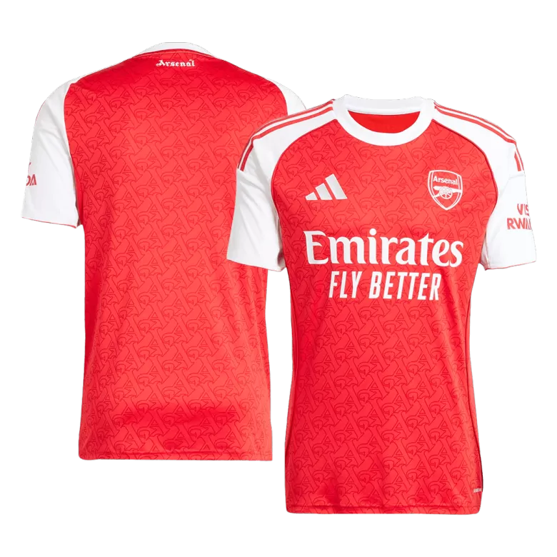 Arsenal Soccer Jersey Home Custom Shirt 2025/26 - bestsoccerstore