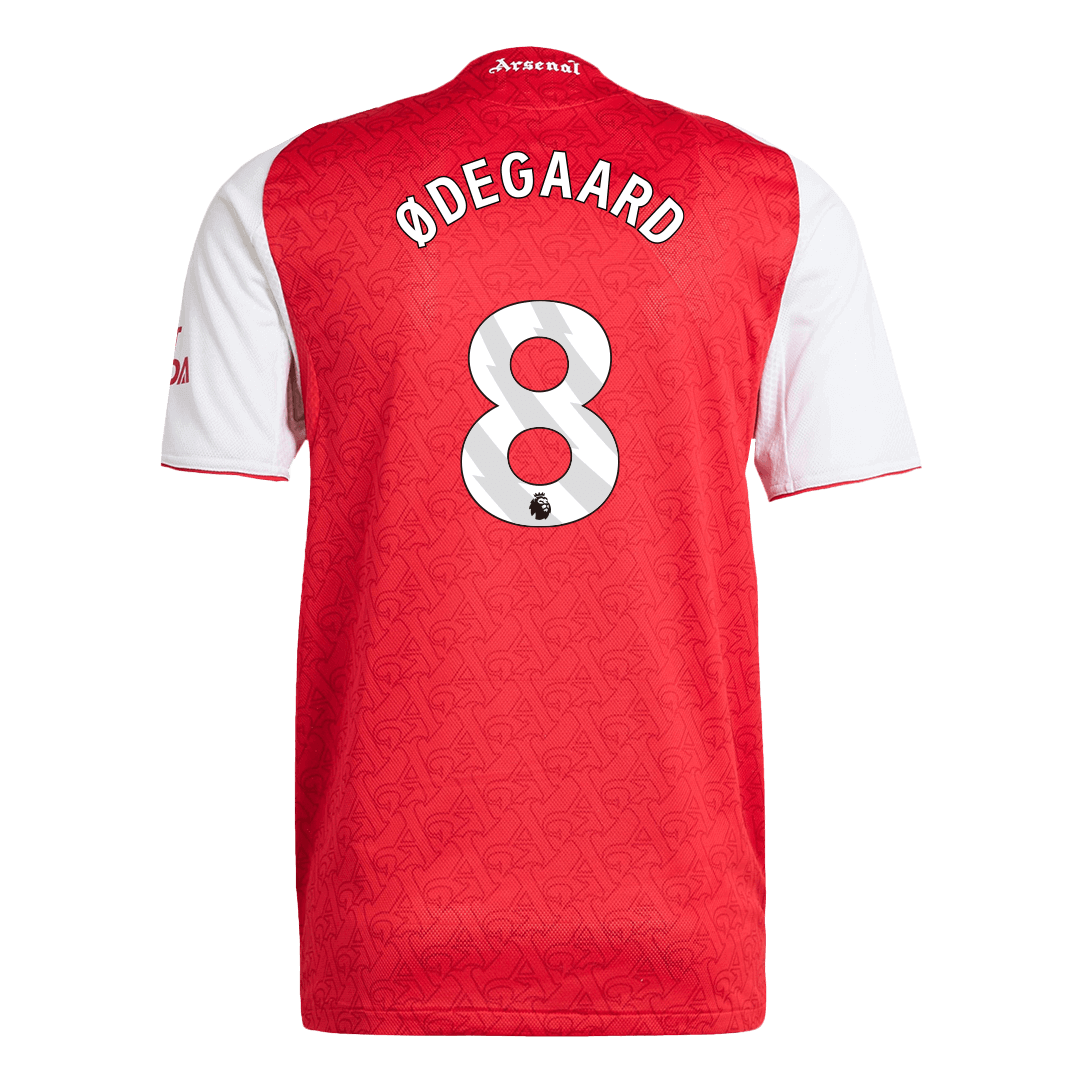Arsenal ØDEGAARD #8 Home Custom Player Version Soccer Jersey 2025/26 - bestsoccerstore