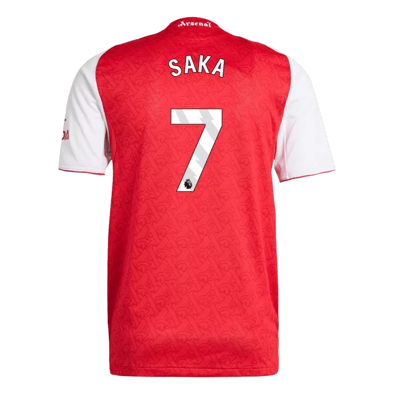 Authentic SAKA #7 Soccer Jersey Arsenal Home Shirt 2025/26 - bestsoccerstore
