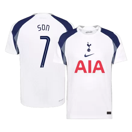 Authentic SON #7 Soccer Jersey Tottenham Hotspur Home Shirt 2025/26 - bestsoccerstore