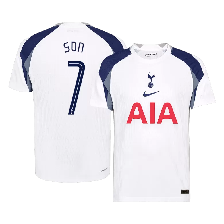 Authentic SON #7 Soccer Jersey Tottenham Hotspur Home Shirt 2025/26 - bestsoccerstore