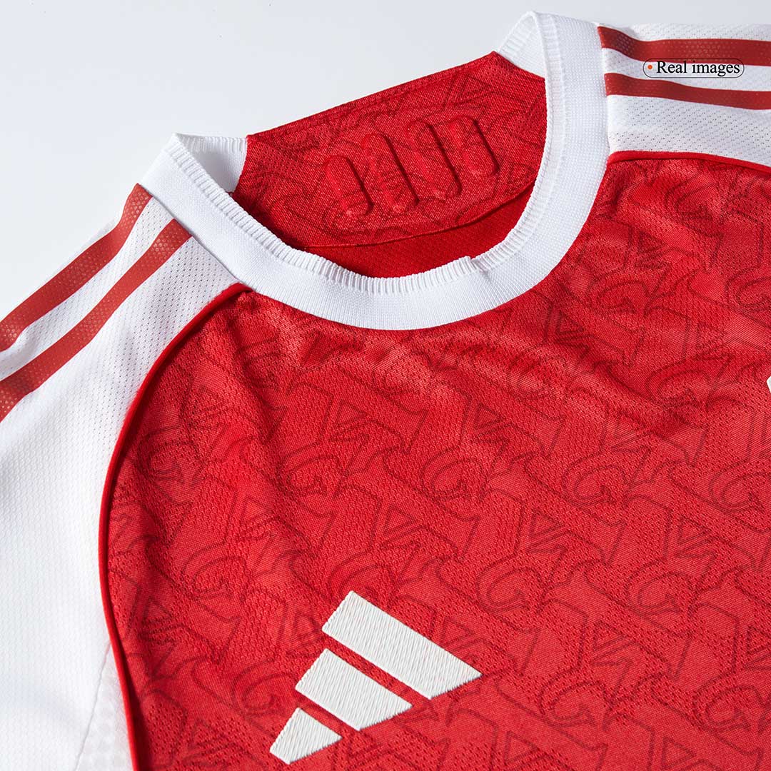 Arsenal Home Custom Player Version Soccer Kit 2025/26 - bestsoccerstore