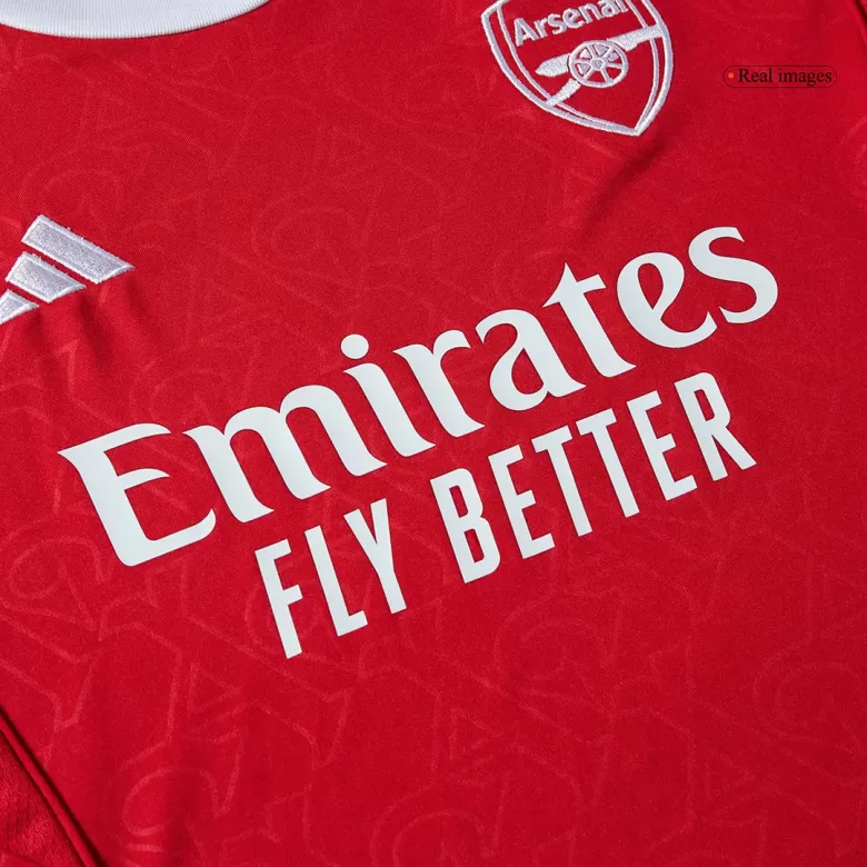 Kids Arsenal Custom Home Soccer Kits 2025/26 - bestsoccerstore