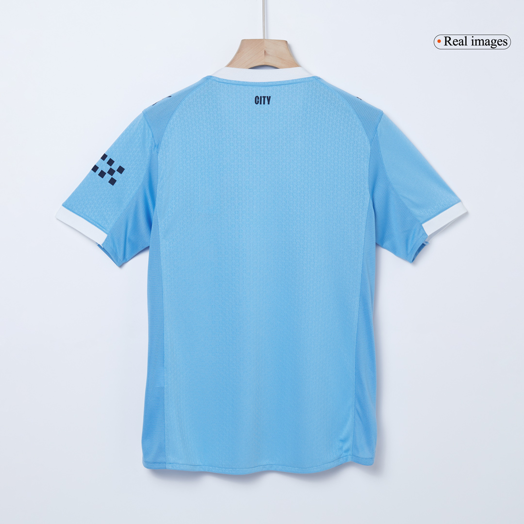 Manchester City Home Custom Player Version Soccer Jersey 2025/26 - bestsoccerstore