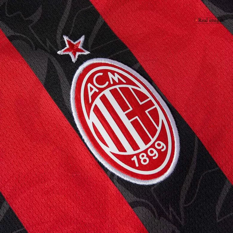 AC Milan Soccer Jersey Home Custom Shirt 2025/26 - bestsoccerstore