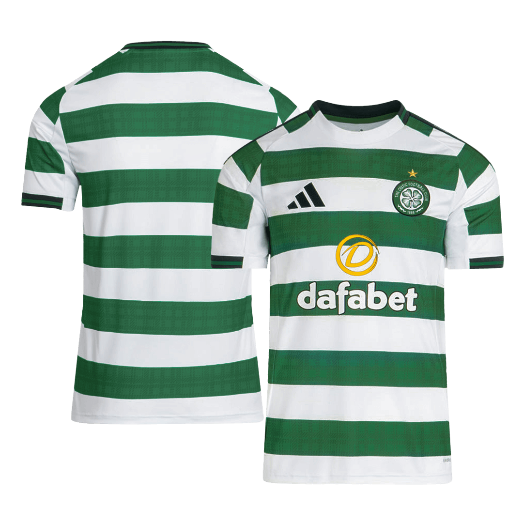 Celtic Soccer Jersey Home 2025/26 Custom Shirt - bestsoccerstore