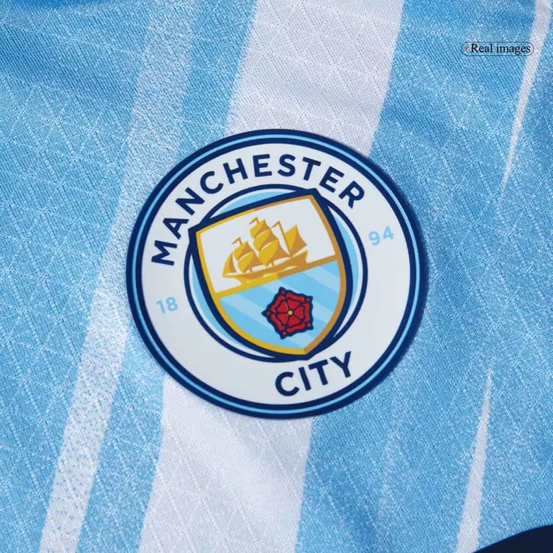 Authentic Manchester City Jersey Custom Soccer Jersey Home 2025/26 - bestsoccerstore