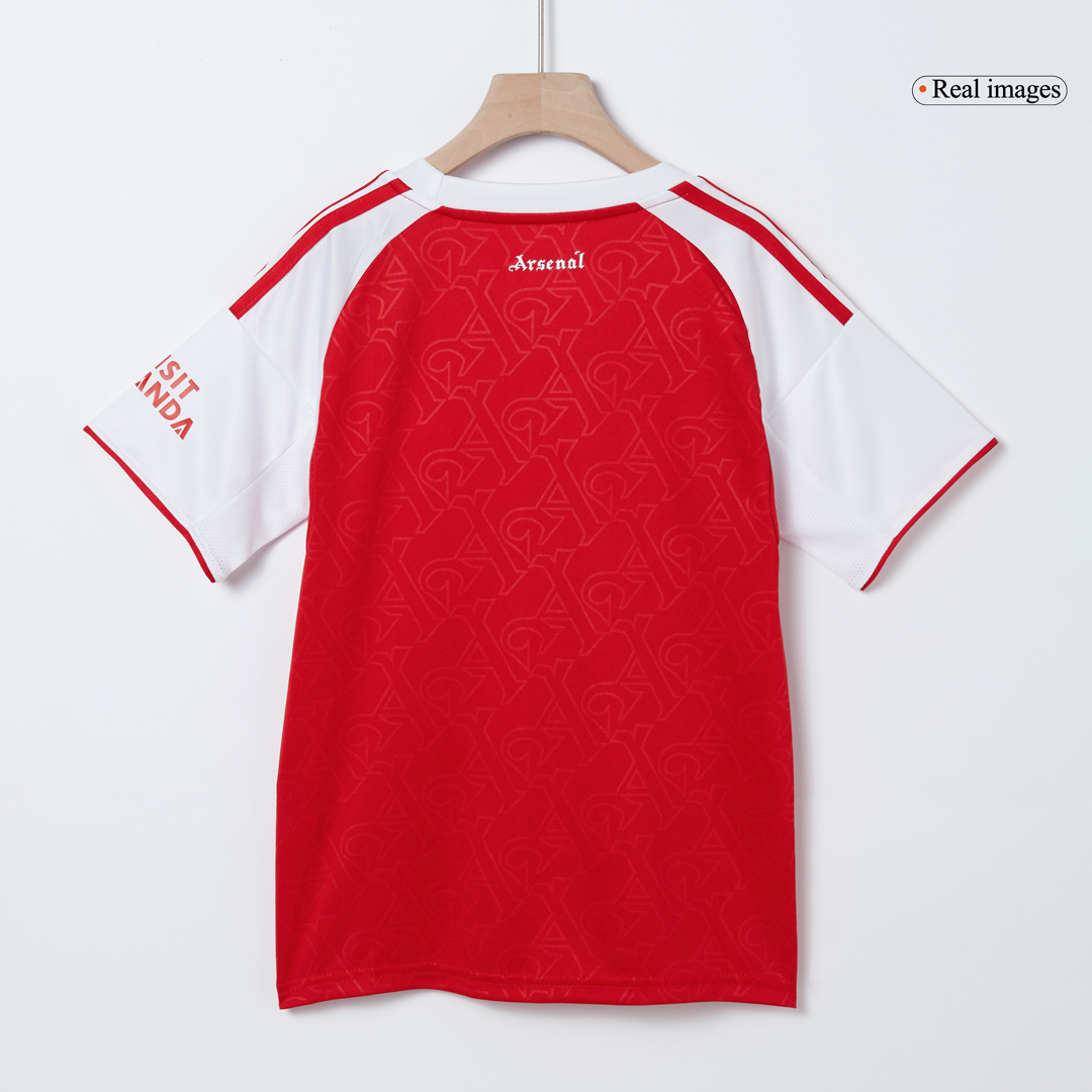 [Free]Kids Arsenal Custom Home Soccer Kits 2025/26 - bestsoccerstore