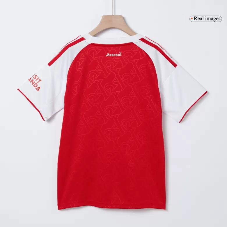 Kids Arsenal Custom Home Soccer Kits 2025/26 - bestsoccerstore