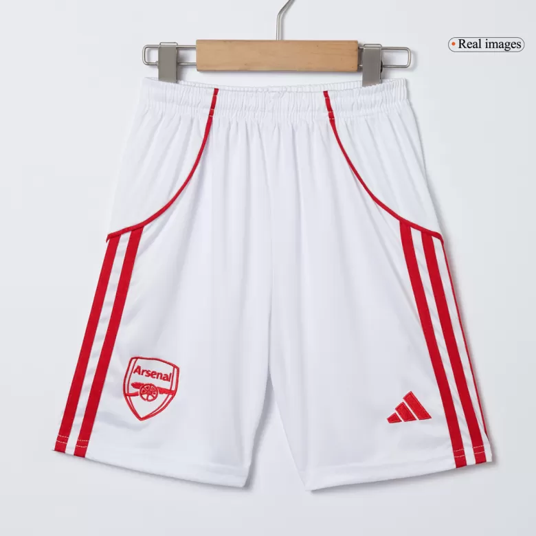 Kids Arsenal Custom Home Soccer Kits 2025/26 - bestsoccerstore