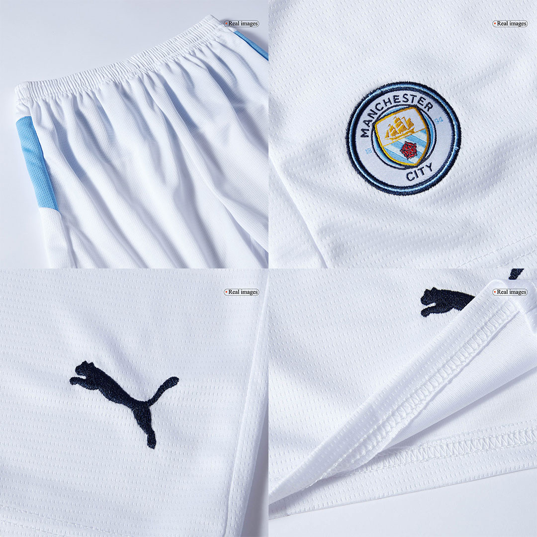 [Free]Kids Manchester City Custom Home Soccer Kits 2025/26 - bestsoccerstore