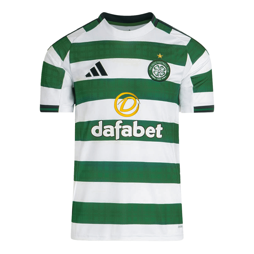 Celtic Soccer Jersey Home 2025/26 Custom Shirt - bestsoccerstore