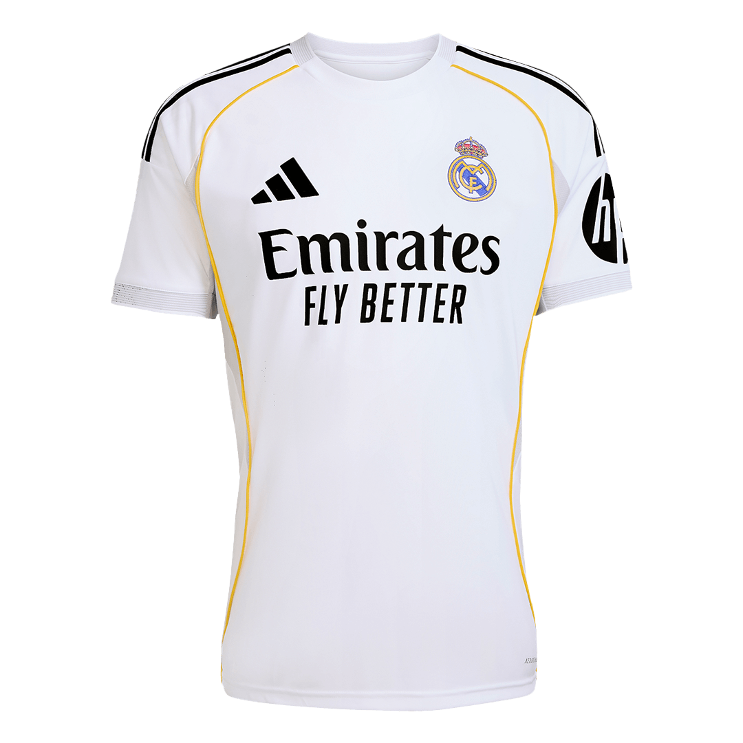 [Free] Real Madrid Soccer Jersey Home Custom Shirt 2025/26 - bestsoccerstore