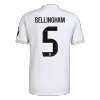 Authentic BELLINGHAM #5 Soccer Jersey Real Madrid Home Shirt 2025/26 - bestsoccerstore