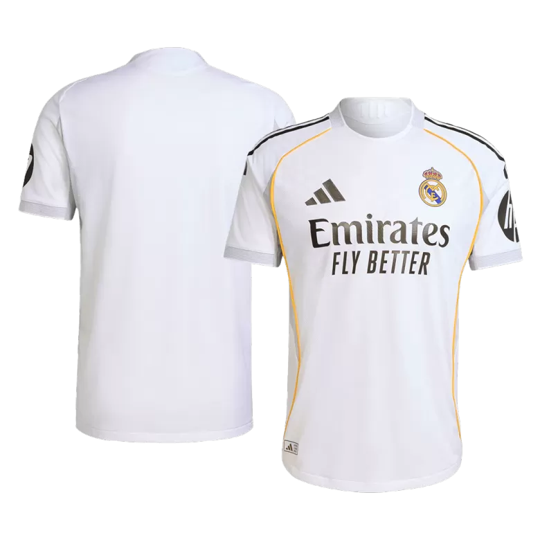 Authentic Real Madrid Jersey Custom Soccer Jersey Home 2025/26 - bestsoccerstore