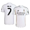 Authentic VINI JR. #7 Soccer Jersey Real Madrid Home Shirt 2025/26 - bestsoccerstore