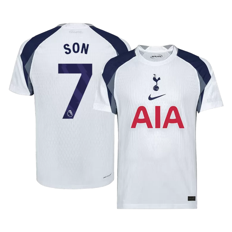 Authentic SON #7 Soccer Jersey Tottenham Hotspur Home Shirt 2025/26 - bestsoccerstore
