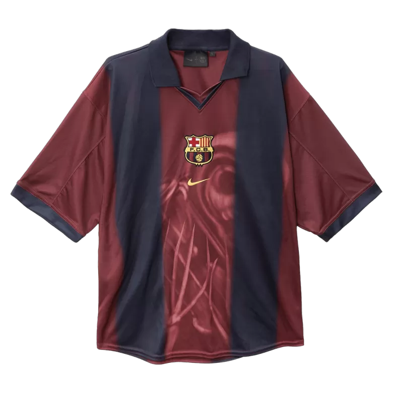 Barcelona Retro Jersey Home Soccer Shirt 2000/01 - bestsoccerstore