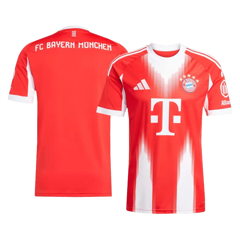 Bayern Munich Soccer Jersey Home Custom Shirt 2025/26 - bestsoccerstore