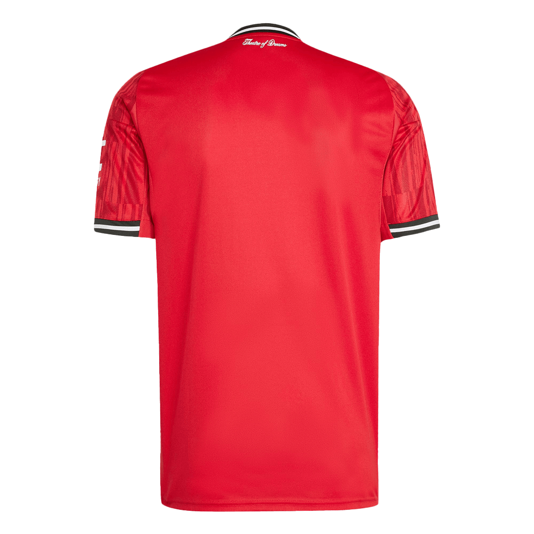 [Free] Manchester United Soccer Jersey Home Custom Shirt 2025/26 - bestsoccerstore