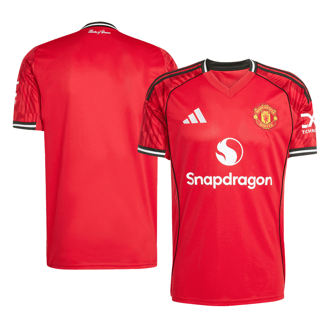 Manchester United Soccer Jersey Home Shirt 2025/26