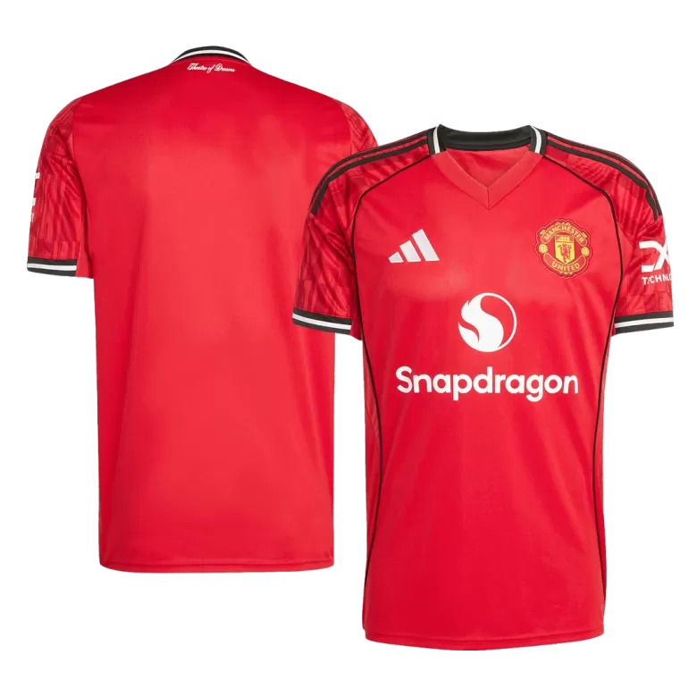 Manchester United Soccer Jersey Home Shirt 2025/26 - bestsoccerstore